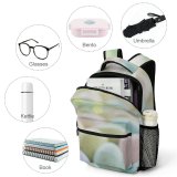 yanfind Children's Backpack  Focus Beautiful Decor  Made Cheerful Egg Creativity Decorations Blurred Assorted Preschool Nursery Travel Bag