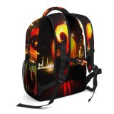 yanfind Children's Backpack  Images Night Domain Heart Lighting Light Led  Public Preschool Nursery Travel Bag