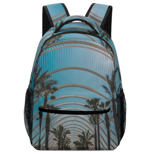 yanfind Children's Backpack Garden Arbour Outdoors Porch Patio Building Architecture Vegetation Plant Pergola Palm Tree Preschool Nursery Travel Bag