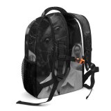 yanfind Children's Backpack  Focus Scary Photo Cat Depth Face Field Disguise Shallow Vicious Session Preschool Nursery Travel Bag