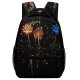 yanfind Children's Backpack Fireworks Nightshot Year Fte Midnight Festival Diwali Year's Eve Event Preschool Nursery Travel Bag
