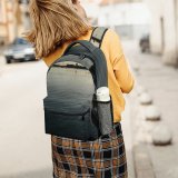 yanfind Children's Backpack Bay Picturesque Serene Coast Dark Rural Silent Ripple  Nobody Sunset Empty Preschool Nursery Travel Bag