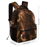 yanfind Children's Backpack Bonfire Wallpapers Fire Flame Preschool Nursery Travel Bag