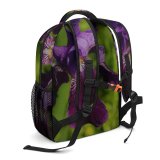 yanfind Children's Backpack  Public Purple Wallpapers Domain Images Plant Flower Preschool Nursery Travel Bag