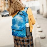 yanfind Children's Backpack Art Abstract Papers Preschool Nursery Travel Bag