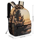 yanfind Children's Backpack Fir Free Silhouette Pictures Sunlight Abies Pine Plant Conifer Tree Images Spruce Preschool Nursery Travel Bag