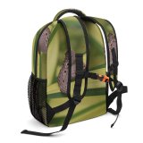 yanfind Children's Backpack Butterfly Insect Invertebrate Phukuok Fauna Flower Beauty Grey Preschool Nursery Travel Bag
