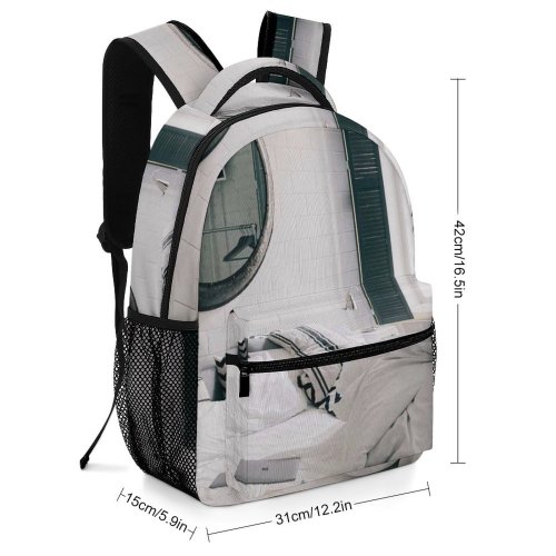 yanfind Children's Backpack Family Design Table Furniture Light Lamp Bed Hospital Mirror Pillow Interior Window Preschool Nursery Travel Bag