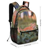 yanfind Children's Backpack Plant Blurred Backlit   Meadow Carnivore Countryside Grass Interest Pet Preschool Nursery Travel Bag