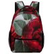 yanfind Children's Backpack  Soft Leaves Rose Shahrak Naft Garden Love Plant Khuzestan Happy Preschool Nursery Travel Bag
