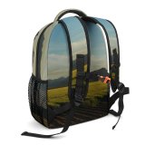 yanfind Children's Backpack Dry Countryside Relaxed Mexico Growing Sonora Highway Pictures Late Grassland Cloud Preschool Nursery Travel Bag