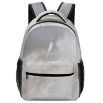 yanfind Children's Backpack  Art Feather Abstract Fiber Preschool Nursery Travel Bag