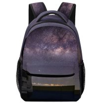 yanfind Children's Backpack Beautiful Dark Exploration Astrophotography Starlight  Travel Milky Space Nebula Galaxy Cosmos Preschool Nursery Travel Bag