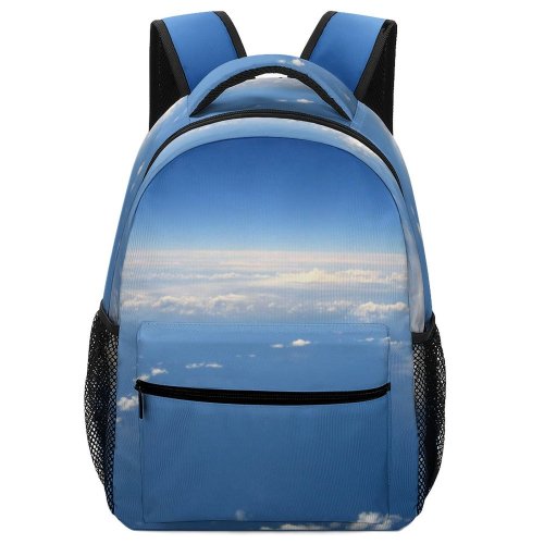 yanfind Children's Backpack Clouds Sky Cloud High Above Space Outerspace Astronaunt Astronomy Atmosphere Preschool Nursery Travel Bag