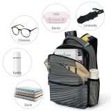 yanfind Children's Backpack Beautiful Sunset Landscape Daylight Transport Pier Travel Light Moment Sunrise Boat Transportation Preschool Nursery Travel Bag