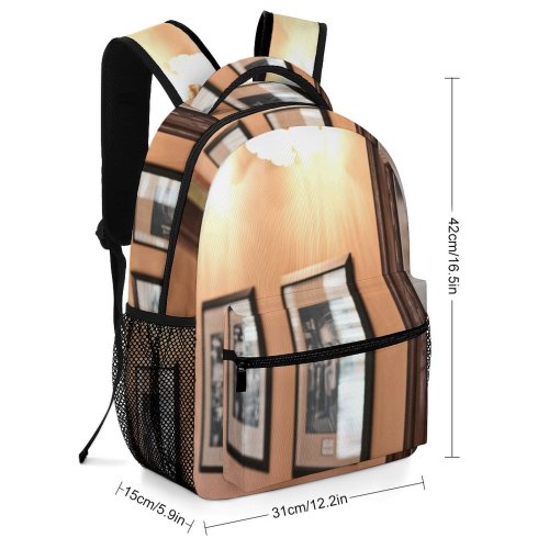 yanfind Children's Backpack Elegant Luxury Chandelier Design Decor Decoration Contemporary Light Lamp Interior Architecture Preschool Nursery Travel Bag