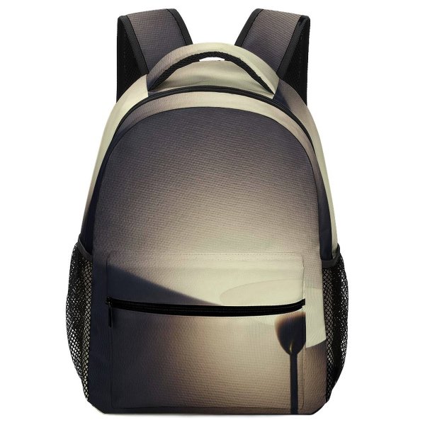 yanfind Children's Backpack  Evening Electricity Dark Light Illuminated Lamp Luminescence Wall Preschool Nursery Travel Bag