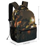 yanfind Children's Backpack Festive Cone Christmas Pinecone Decor Decoration Outdoors Pine Lights Preschool Nursery Travel Bag