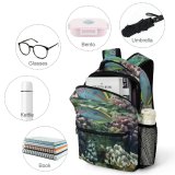 yanfind Children's Backpack Fish Coral Underwater Sea Reef Stony Marine Biology Natural Organism Preschool Nursery Travel Bag