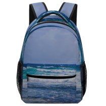 yanfind Children's Backpack Aruba Vibey Pictures Sea Cloud Outdoors Stock Grey Windy  Free Preschool Nursery Travel Bag