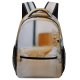 yanfind Children's Backpack Funny Curiosity Sit Young Pretty  Family Kitten Whisker Downy Fur Portrait Preschool Nursery Travel Bag