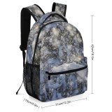yanfind Children's Backpack Blizzard Outdoors Snow Storm Winter Grey Vartop Romania Preschool Nursery Travel Bag