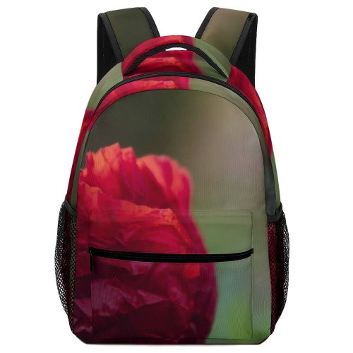 yanfind Children's Backpack  Flower Plant Rose Geranium Petal Birds Preschool Nursery Travel Bag