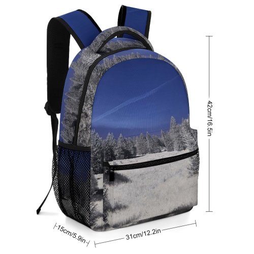 yanfind Children's Backpack Abies Infrared Tree Pine Plant Fir Free Spruce  Outdoors Wallpapers Preschool Nursery Travel Bag