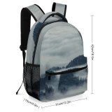 yanfind Children's Backpack Fog Outdoors Mist Grey Austria Preschool Nursery Travel Bag
