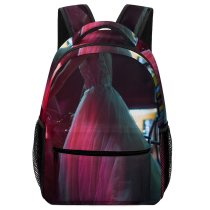 yanfind Children's Backpack Filling Neon Side Gasoline Vehicle Wedding Dress Station Time Gas Car Lights Preschool Nursery Travel Bag