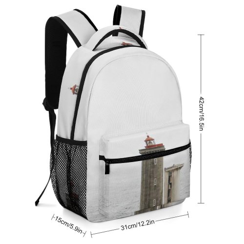 yanfind Children's Backpack Erosion Design Rocky Scenery Hazy Formation Daytime Structure Neutral Mist Ripples Peaceful Preschool Nursery Travel Bag