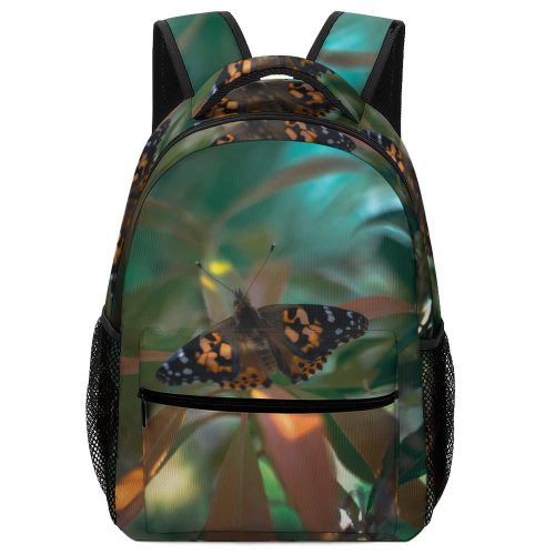 yanfind Children's Backpack Butterfly Insect Invertebrate Monarch Bee Honey Grey Stock Preschool Nursery Travel Bag