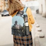 yanfind Children's Backpack Cliff Outdoors Promontory Architecture Building Scenery Rock Sonyalpha Sky Tree  Fall Preschool Nursery Travel Bag