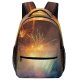 yanfind Children's Backpack Festival Sky Year Party Colorful Dark Year's Night Colourful Eve Display Preschool Nursery Travel Bag