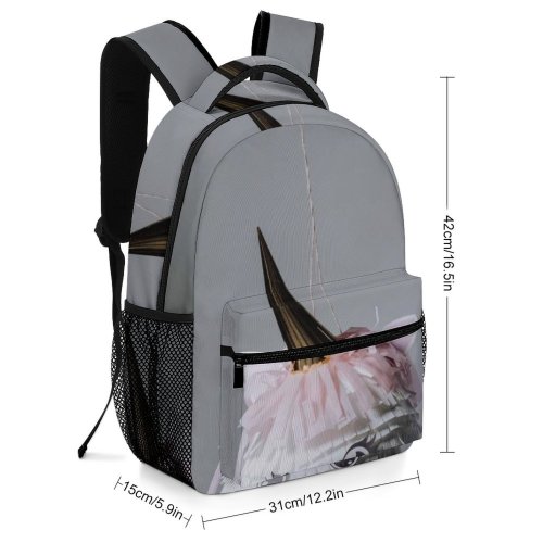 yanfind Children's Backpack Funny Festival Bird Winter Architecture Sculpture Handmade Traditional Religion Christmas Art Retro Preschool Nursery Travel Bag