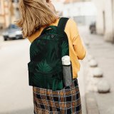 yanfind Children's Backpack Plants Foliage Frond Botany Plant Dark Leaves Growth Preschool Nursery Travel Bag