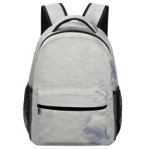 yanfind Children's Backpack Grey Winter Snow Outdoors Davenport  Usa Footprint Sparkle  Reflection Frost Preschool Nursery Travel Bag