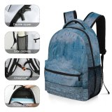 yanfind Children's Backpack Cruz Pictures Outdoors Grey Snow   Argentína Perito Moreno Preschool Nursery Travel Bag