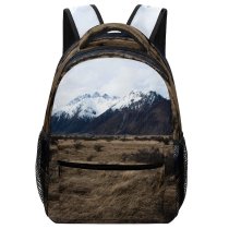 yanfind Children's Backpack Cook Range  Snow Wilderness Free Trip Winter Spring  Zealand Preschool Nursery Travel Bag
