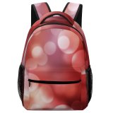 yanfind Children's Backpack Festive Focus Magic Design Shining Illuminated Lights Formation Blurred Glitter Sparkle Preschool Nursery Travel Bag
