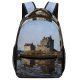 yanfind Children's Backpack Building Architecture Fort Eilean Donan United  Moat Promontory Castle Scottish Loch Preschool Nursery Travel Bag