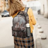 yanfind Children's Backpack  Focus Beautiful Delicate Flowers Depth Field Growth Blooming Outdoors Flora Bloom Preschool Nursery Travel Bag