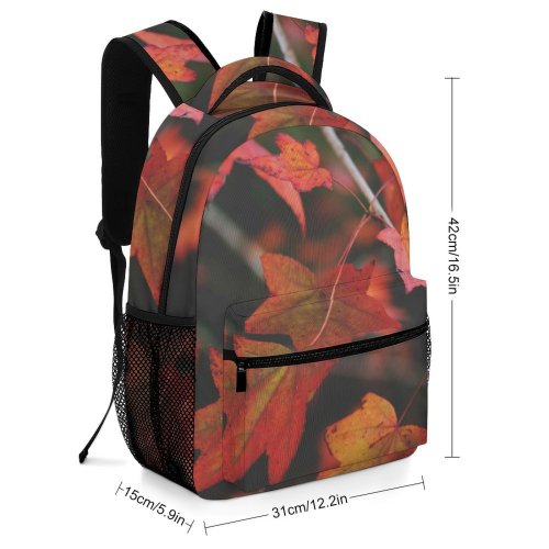 yanfind Children's Backpack Flora Tree  Leaves Toowoomba Domain Plant Leaf Public Fall Maple Preschool Nursery Travel Bag
