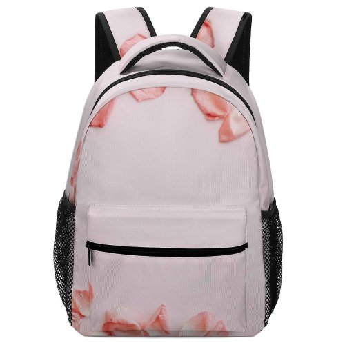 yanfind Children's Backpack Festive Elegant Floral Beautiful Pastel Design Delicate Engagement Layout Tender Top Romantic Preschool Nursery Travel Bag