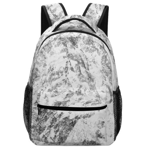 yanfind Children's Backpack Francia Pelvoux Peak Pictures Outdoors Grey Snow Free Range  Birds Preschool Nursery Travel Bag