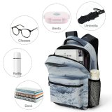 yanfind Children's Backpack Images  Snow Domain  Pictures Outdoors Wallpapers Grey Public Preschool Nursery Travel Bag