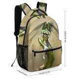yanfind Children's Backpack Eyes Insect Fly Composate Dragonflies Damseflies Net Winged Insects Macro Preschool Nursery Travel Bag