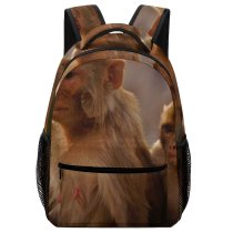yanfind Children's Backpack Wildlife Pictures Monkey Free Baboon Images Preschool Nursery Travel Bag