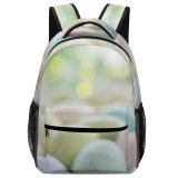 yanfind Children's Backpack  Focus Beautiful Decor  Made Cheerful Egg Creativity Decorations Blurred Assorted Preschool Nursery Travel Bag