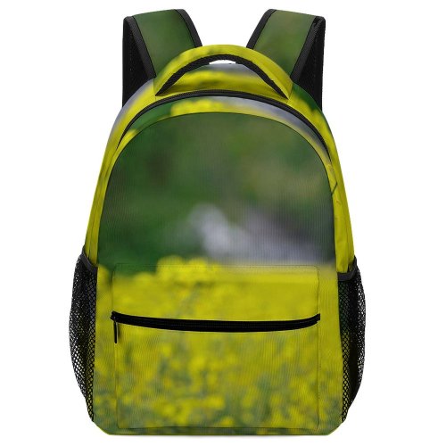 yanfind Children's Backpack Field Grassland Outdoors Badstrae Bad Schnborn Deutschland Countryside Farm Meadow Rural Plant Preschool Nursery Travel Bag